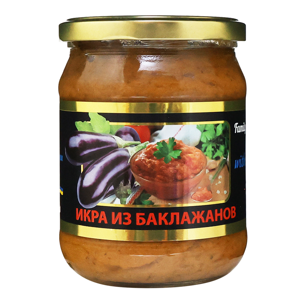 Appetizer Vegetable Caviar Eggplant – 16.58 oz (470gr)